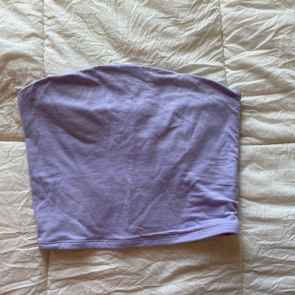 Garage purple tube top